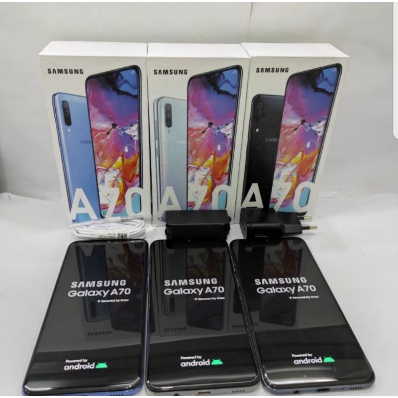 Samsung A70 RAM 6GB/128GB second fullset no minus