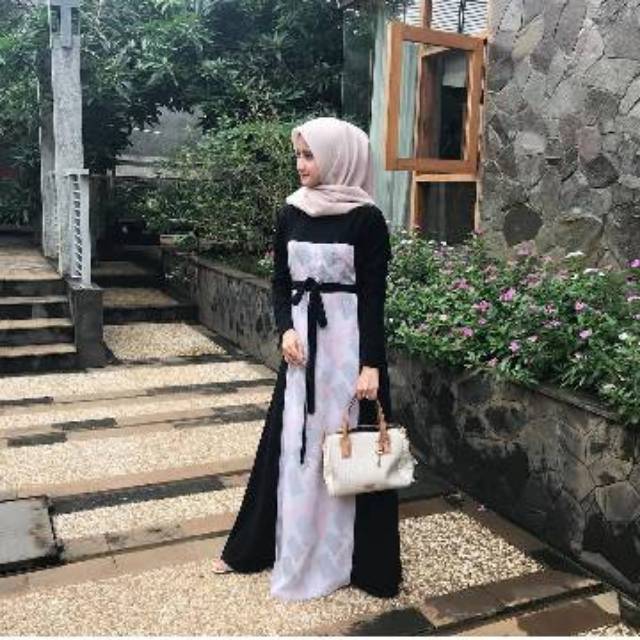 Yasmine Dress by Kaleela official Kaleela.id Gamis Kaleela Dress Kaleela