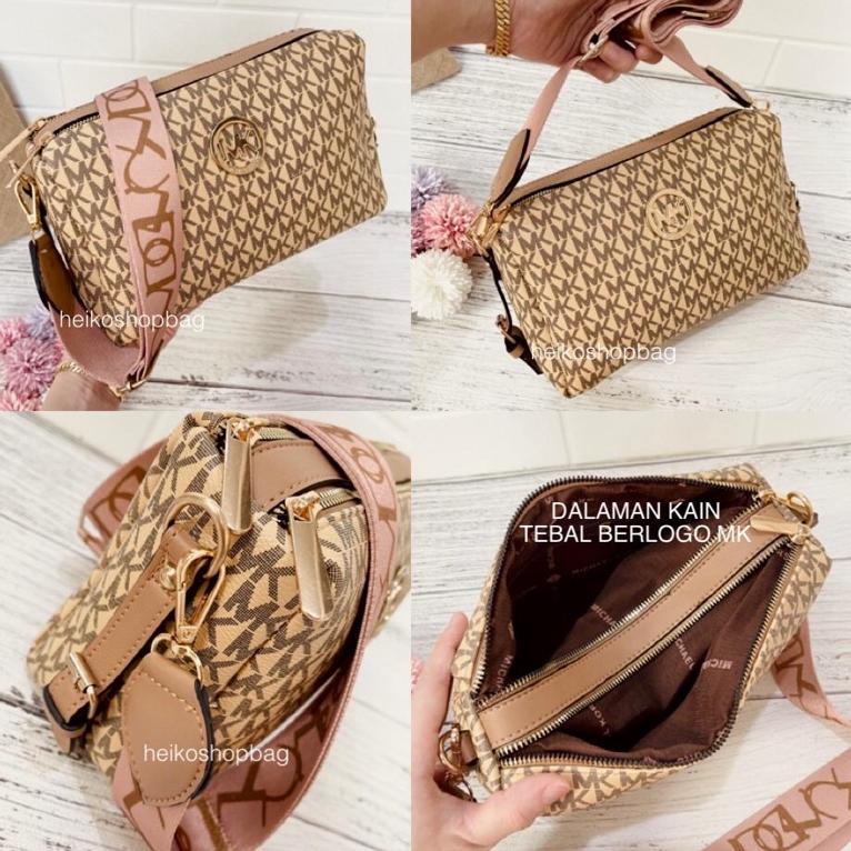 yic-83 HEIKO - best seller tas wanita selempang import - M*K SLING BAG KARDASHIAN 2REST 2RUANG ,,