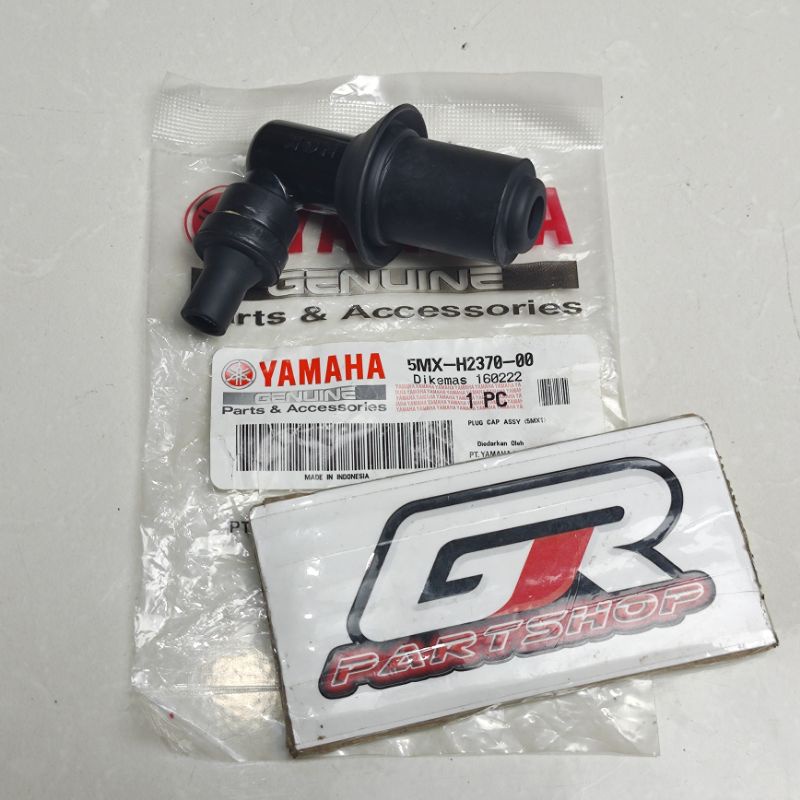 kepala busi 5MX mio smile sporty soul fino nouvo z lele ori ygp original yamaha kop cap cangklong plug pala