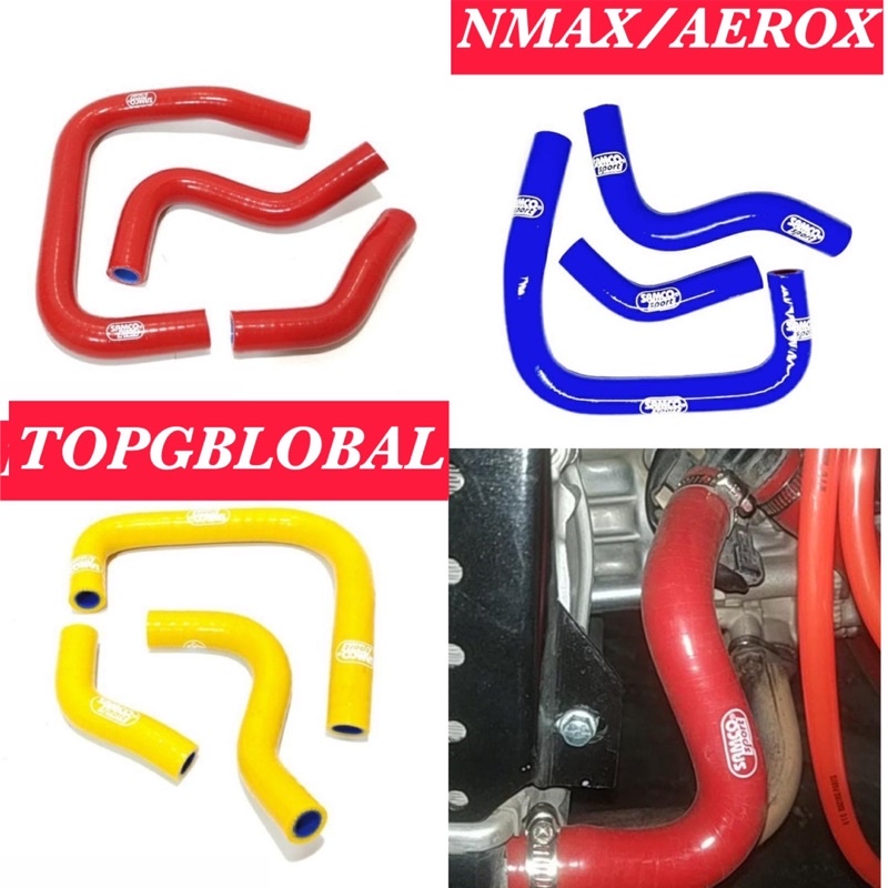 PROMO Selang Radiator Selang Samco Universal Buat Nmax/Nmax2020/Aerox