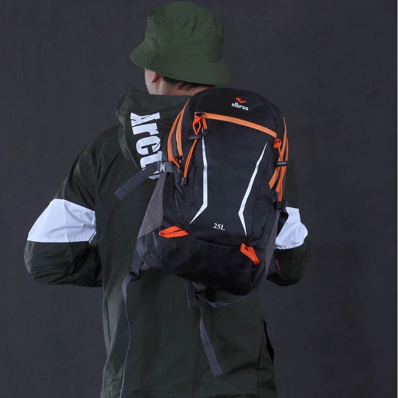6 Warna - DAYPACK Tas Ransel 25 Liter Terbaru Kekinian Stylish | Tas Laptop Notebook 14&quot; Inch | Tas Punggung Backpack Original | Free Raincover | Tas Travelling | Tas Camping Outdoor | Tas Sekolah Kuliah Kerja Premium Material