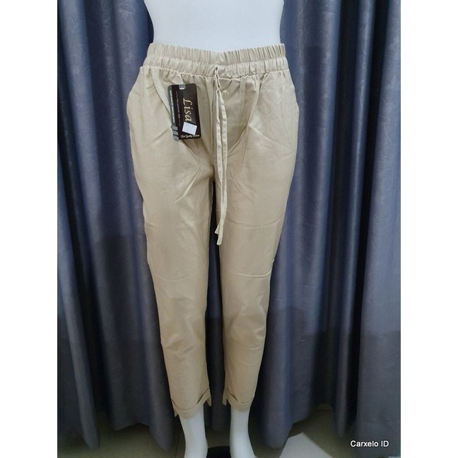 Celana Baggy  Baggy  Pants  Bahan Kanvas Strecth Uk XL 