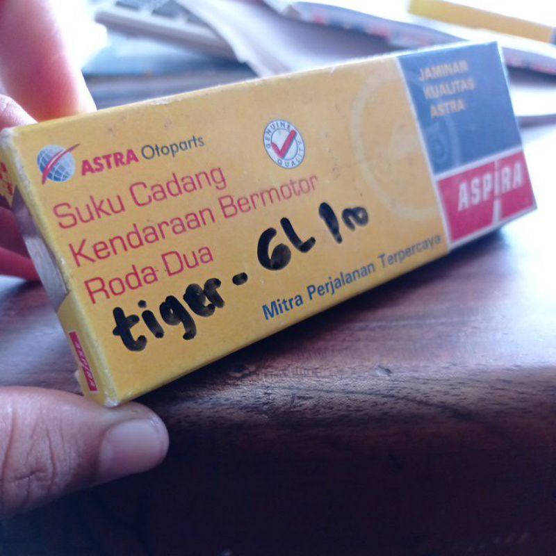 KETENG/SENTRIK TIGER, GL PRO YAMAHA MERK ASPIRA