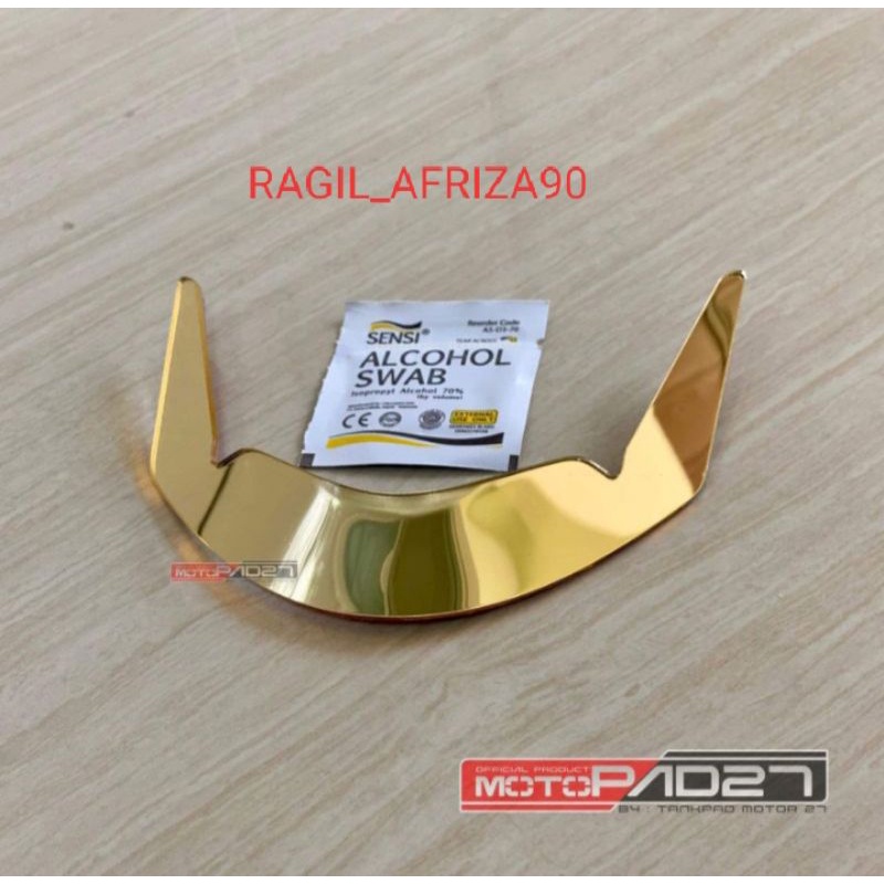 GARNISH GARNIS SPAKBOR DEPAN HONDA NEW VARIO 160 PREMIUM