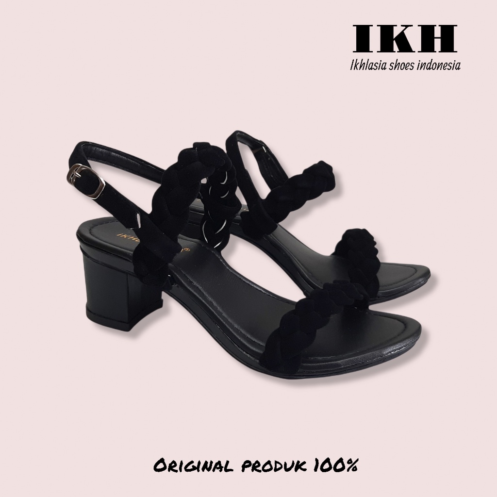 Ikhlasia Sandal Wanita Hak Tahu Kepang HT61