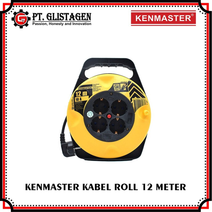 Kabel Roll Listrik 12 Meter Kenmaster