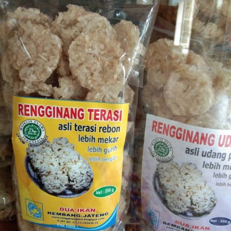 

RENGGINANG MENTAH SIAP GORENG 250 GR / RASA TERASI DAN BAWANG