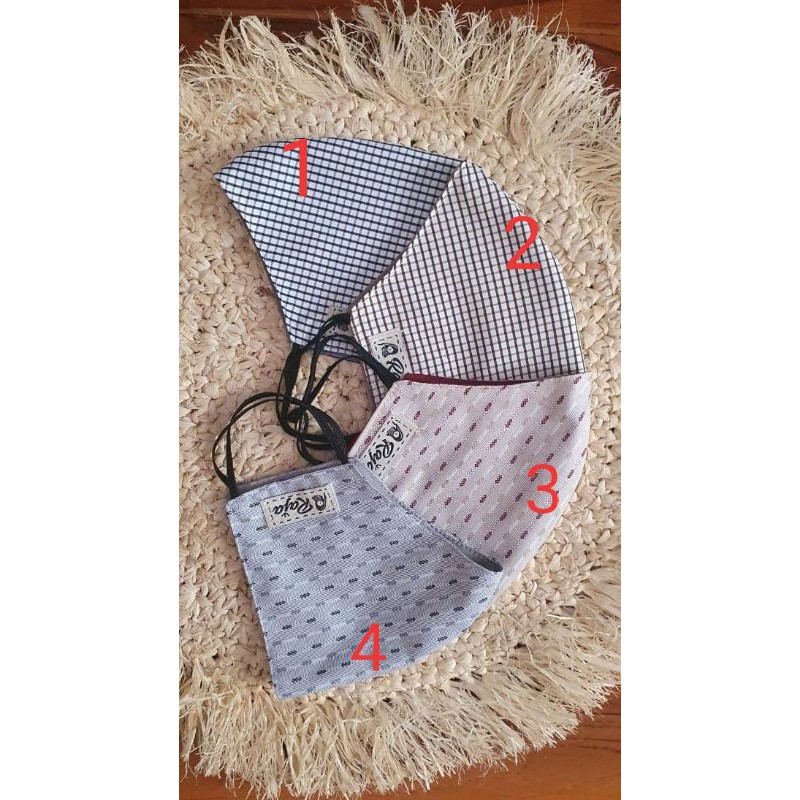 masker unisex katun raja
