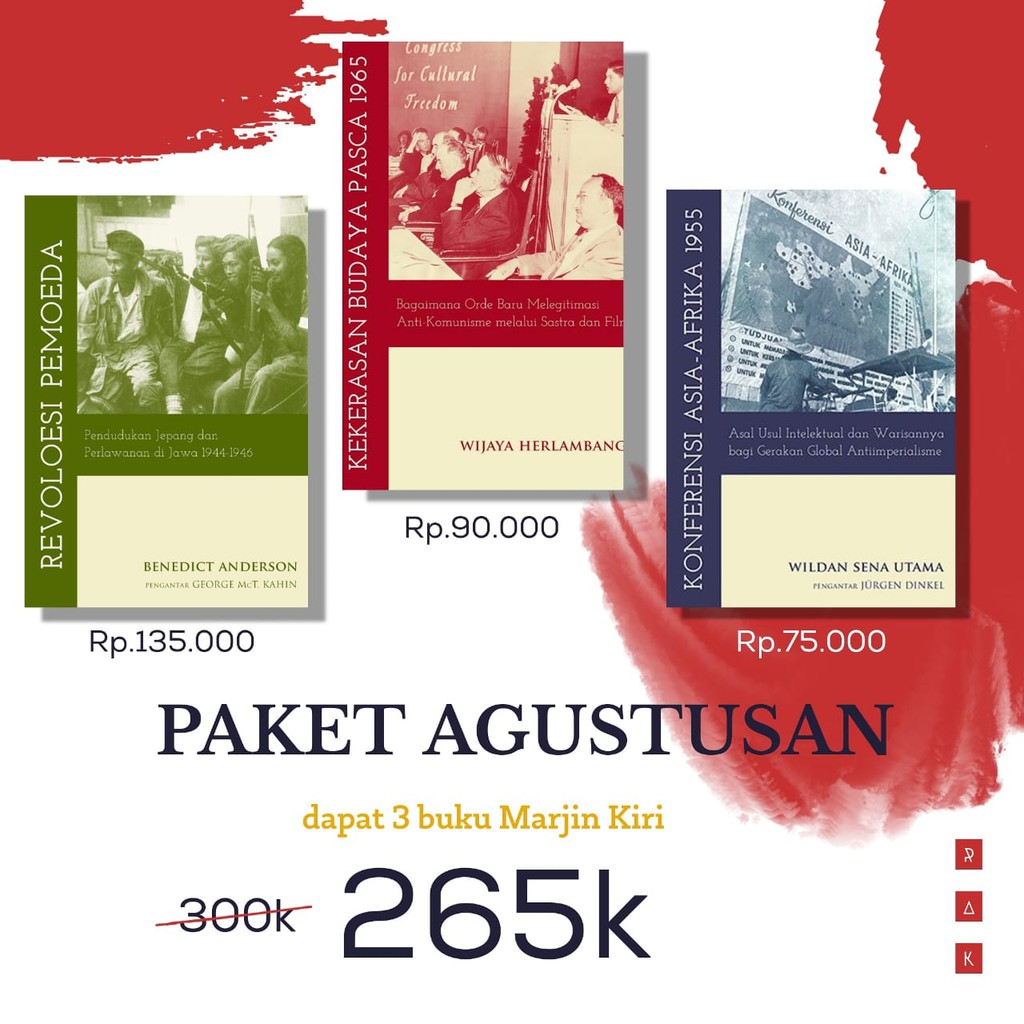 Paket Buku Kekerasan Budaya Pasca 1965 + Konferensi Asia Afrika
