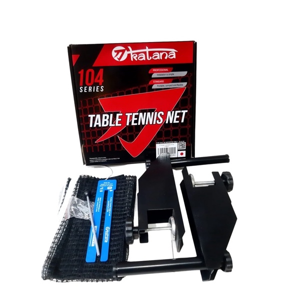 Net Pingpong Net Jaring Tenis Meja Net Tenis Meja Model Tarik 104(Katana)