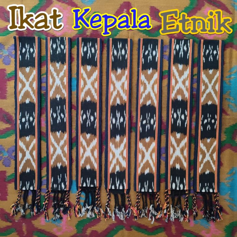 Ikat Kepala Etnik Tenun kain tenun