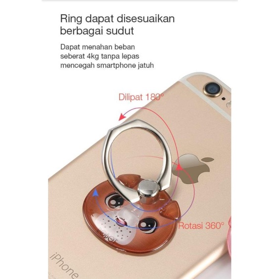 Ring Hp Untuk Semua Type Hp merk ROBOT RT-BR06