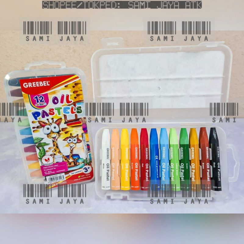 

Crayon Krayon Greebel 12 Warna