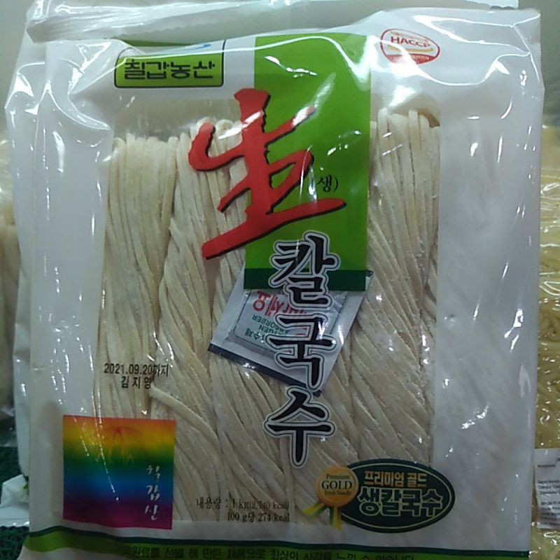 

Chil Kab fresh choped noodle sengkaiguksu 1 kg