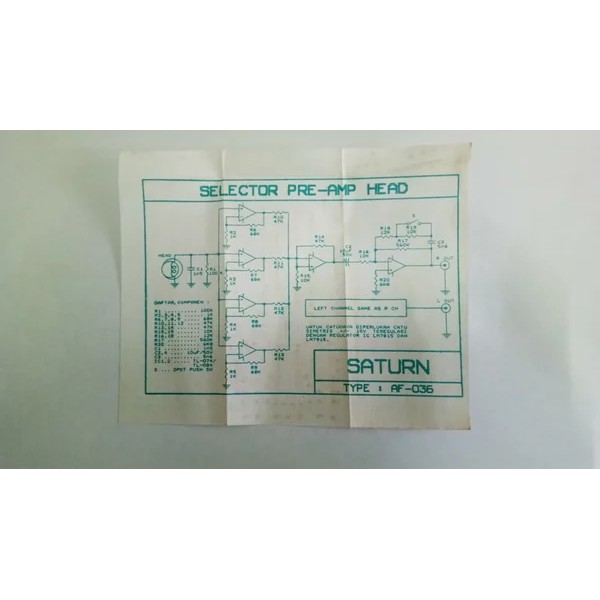 PCB Selector Stereo Preamp AF-036