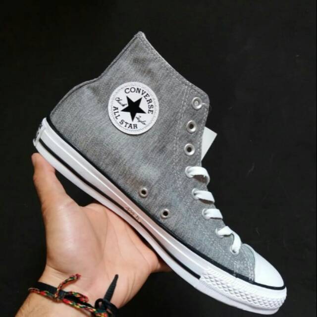 ( Original ) Converse CT AS HI CHARCOAL GREY, CT AS HI OBSIDIAN GREY