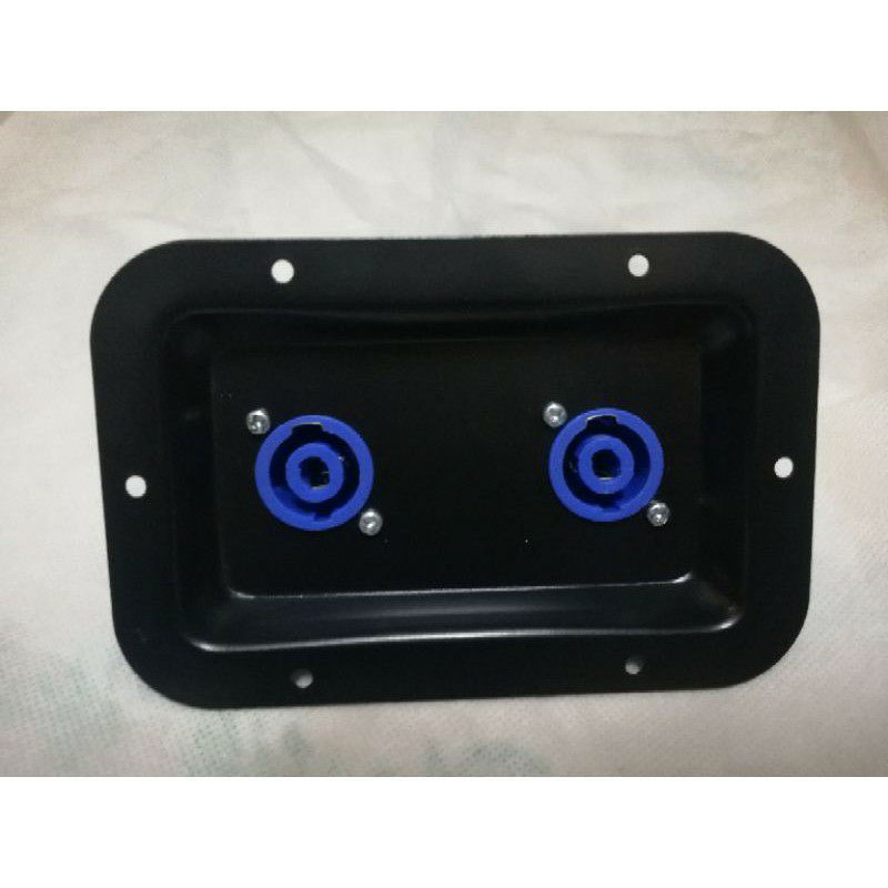 Terminal Spikon Besi + Soket spikon Biru