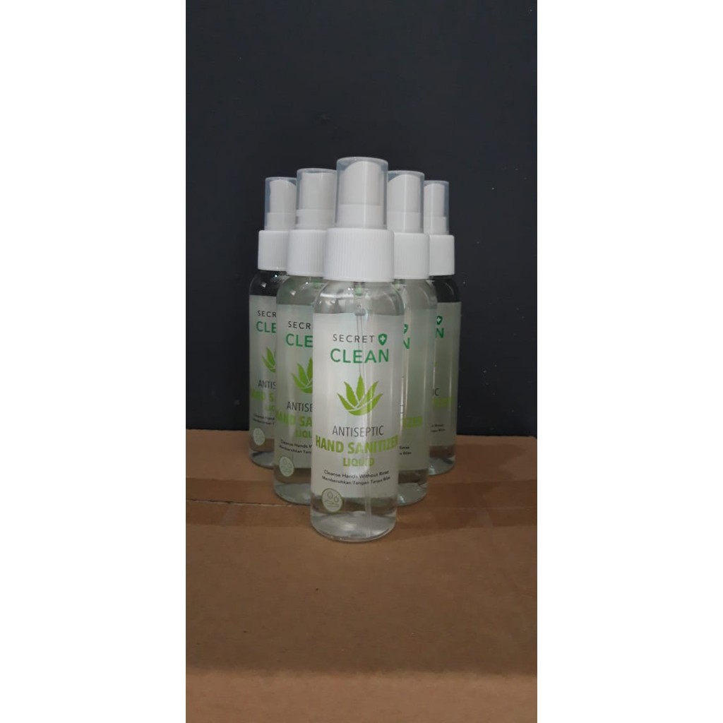 SECRET CLEAN HAND SANITIZER LIQUID 100ML