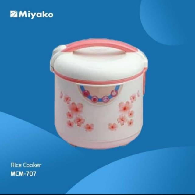 MIYAKO Magic Com 1.8 Liter / Rice Cooker 3in1 MCM 707 BC - Garansi Resmi 1 Tahun