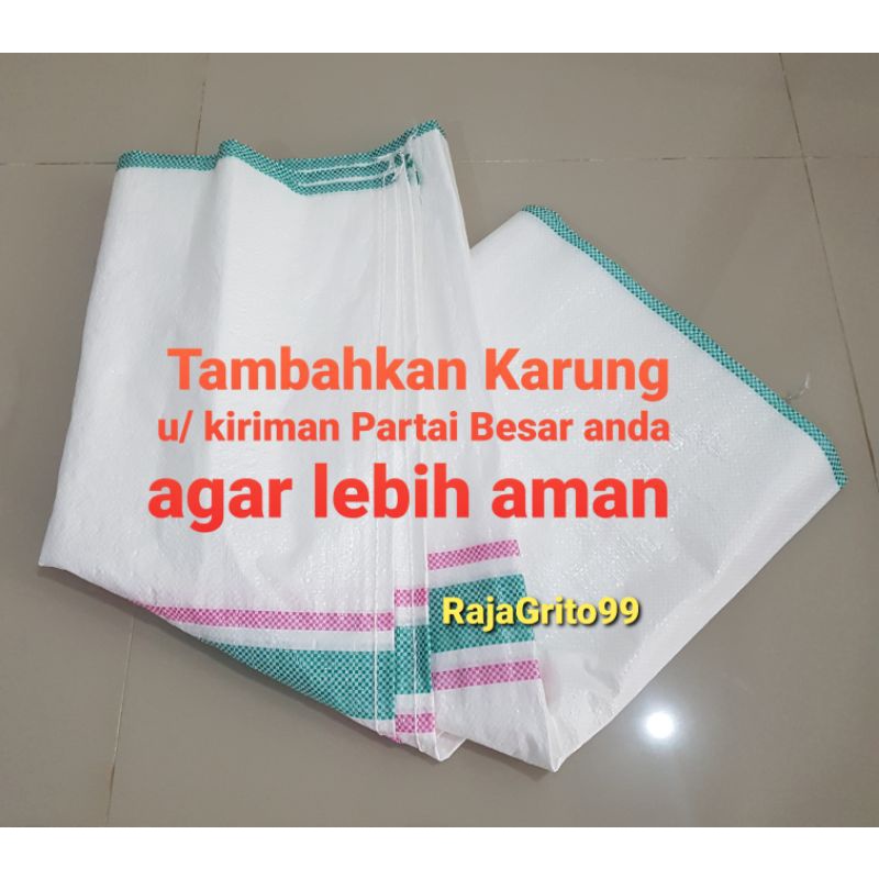 Karung Paket Ukuran Sedang / Karung Plastik kemasan Paket, karung Bagor