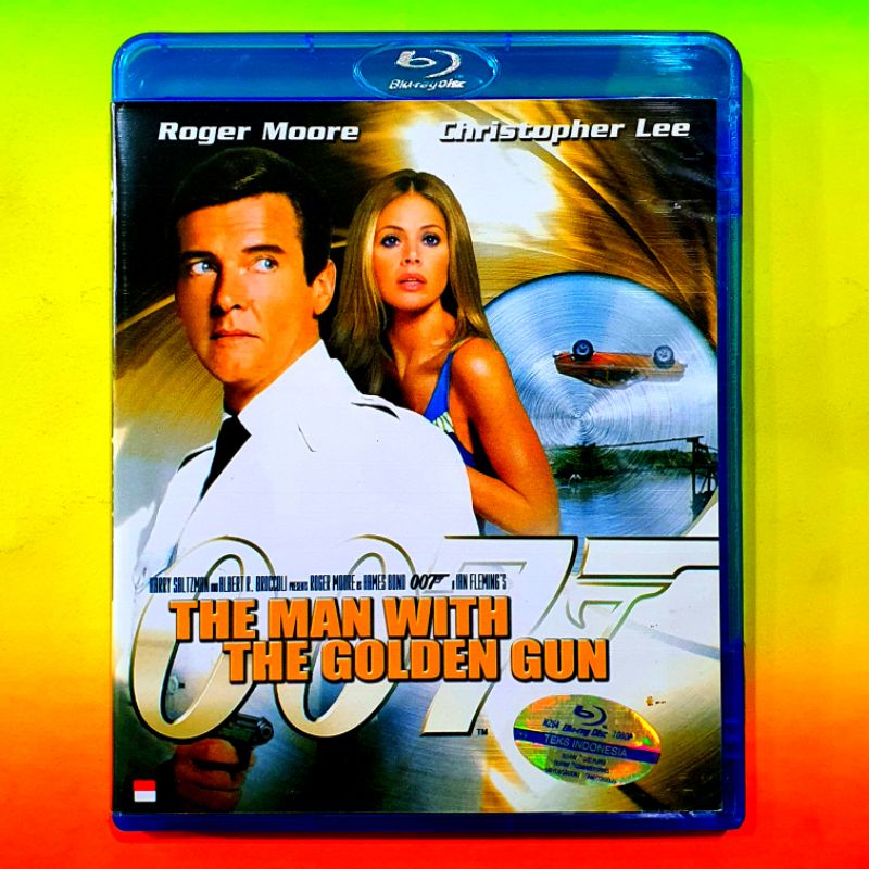 KASET BLU RAY FILM OO7 THE MAN WITH THE GOLDEN GUN -FILM JAMES BOND -FILM ACTION BOX OFFICE TERLARIS