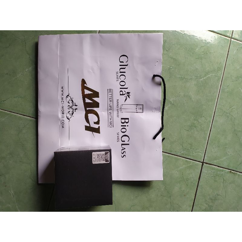 MCI GELANG KESEHATAN BIOPENDANT WOMAN 2 BLACK BIOGLASS