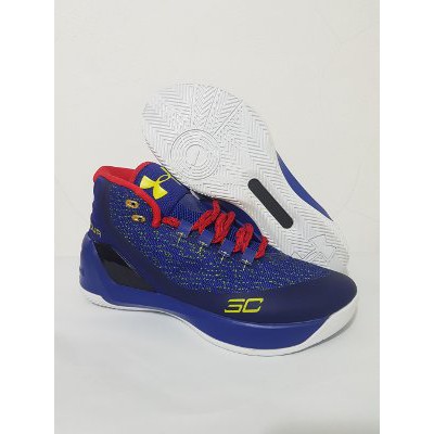 Under Armour Basket Curry 3 Blue Berkualitas