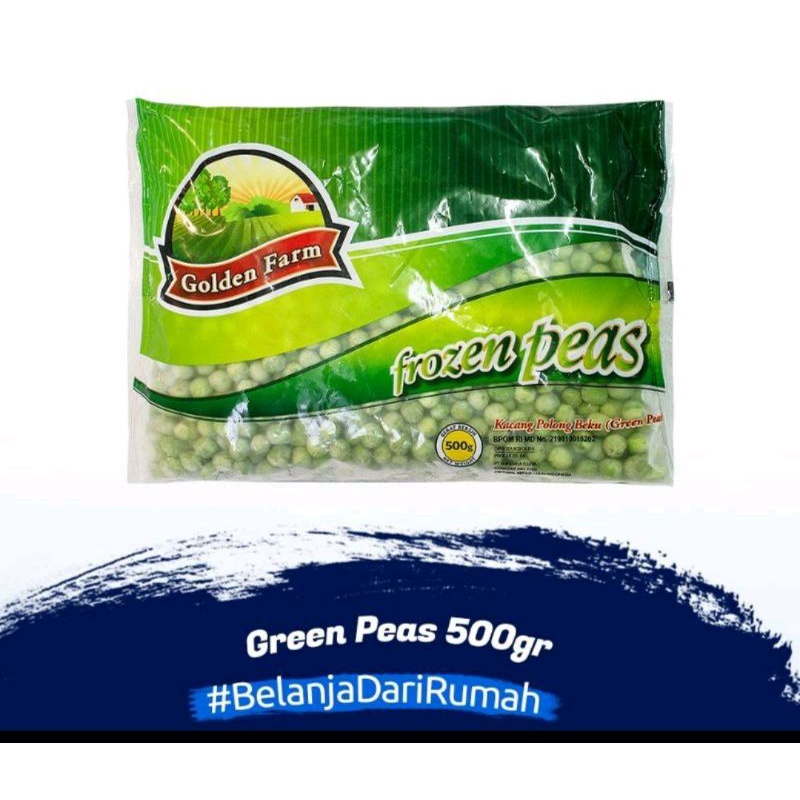 

Golden Farm Green Peas 500 gr