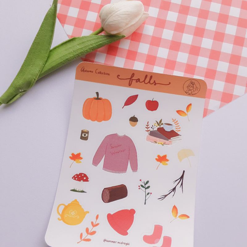 

Sticker Aesthetic Autumn Collection