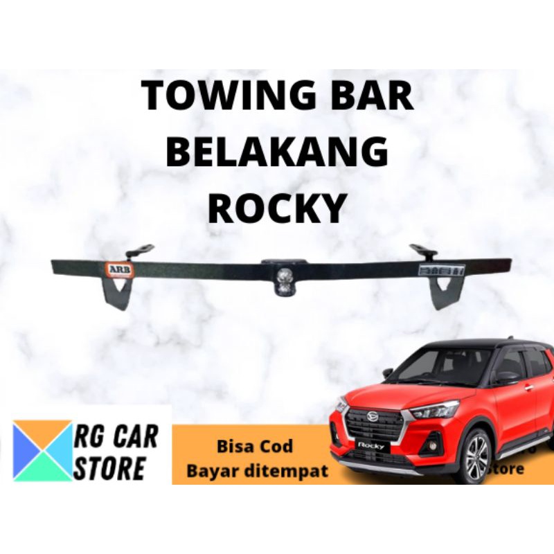 TOWING BAR DAIHATSU ROCKY/BESI PELINDUNG BUMPER BELAKANG DAIHATSU ROCKY