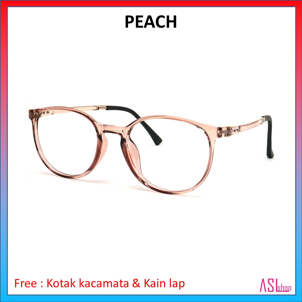 FRAME DAN KACAMATA MINUS (KODE : GIO 2148) RINGAN DAN LENTUR