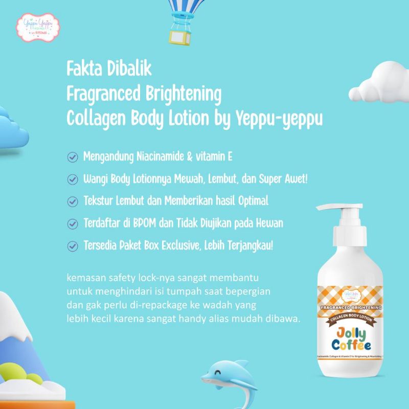 (*) YEPPU BRIGTENING BODY LOTION BY KIYOWO