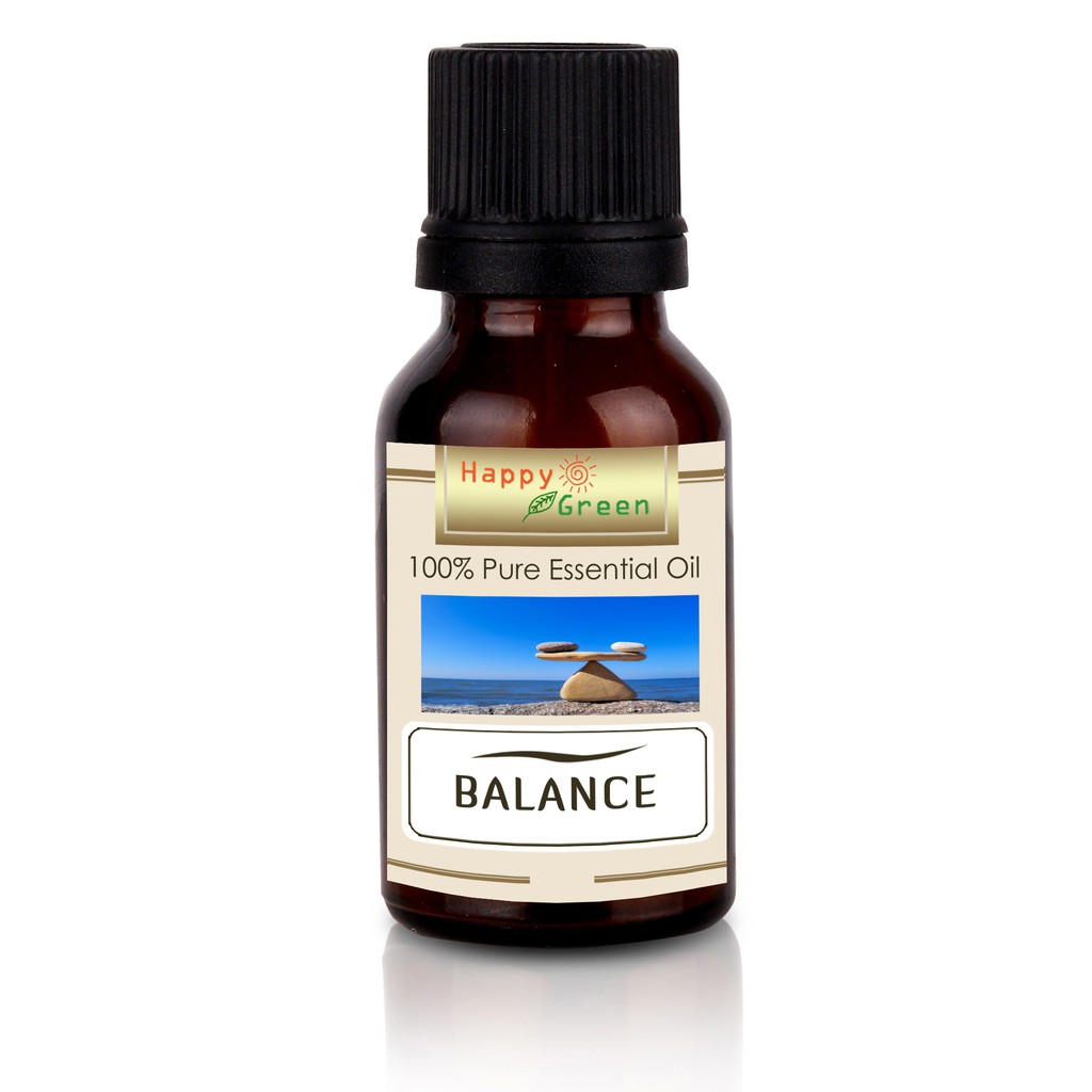 Happy Green Balance Essential Oil - Minyak Blend Keseimbangan