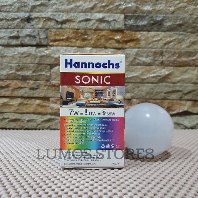 Lampu LED Hannochs 7 Watt SONIC