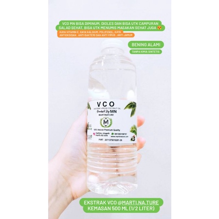 

Ekstrak Virgin Coconut Oil MARTINATURE
