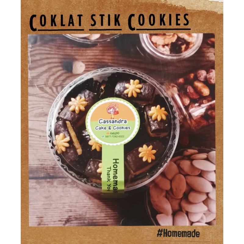 

QH Chocolate Stick Cookies 250gr