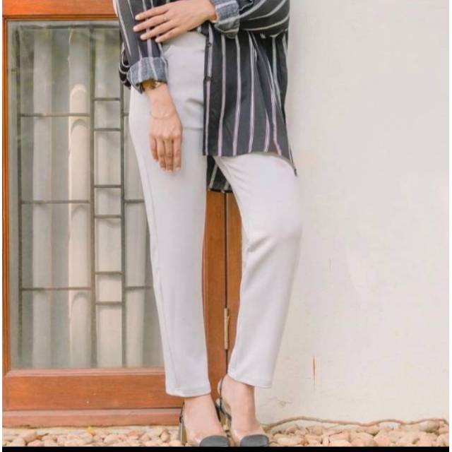  CELANA  LUNA CREP CELANA  KERJA  WANITA  CELANA  PENCIL  