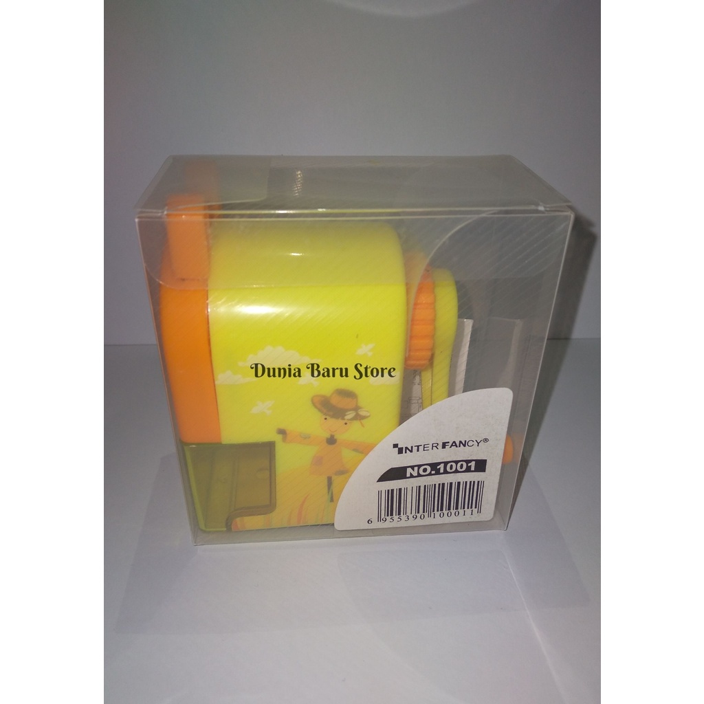 

Rautan Pensil Putar / Sharpener Meja Interfancy 1001