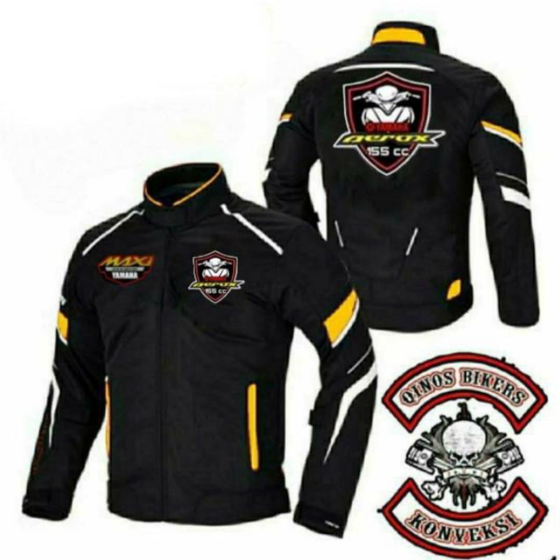 Jaket Touring Aerox Jaket Motor Yamaha Aerox F007