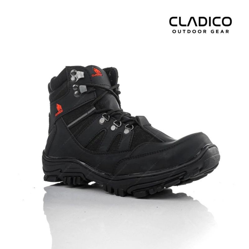 Cladico Roadster High Sepatu Safety Boots Pria Kulit Sintetis Premium Sol Kuat Ringan