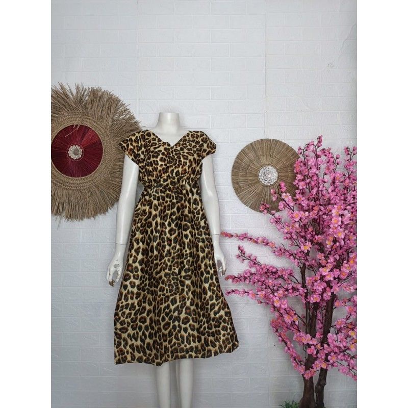 Daster / Daster Manohara / Daster Bali / Daster Manohara Busui / Daster Bali murah / Motif Leopard M