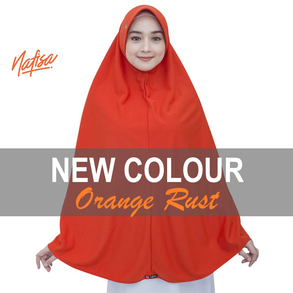 Nafisa Asha | Jilbab Instan Pet Antem | Hijab Instan Bergo Kaos Jumbo | Khimar Syar'i Premium-6