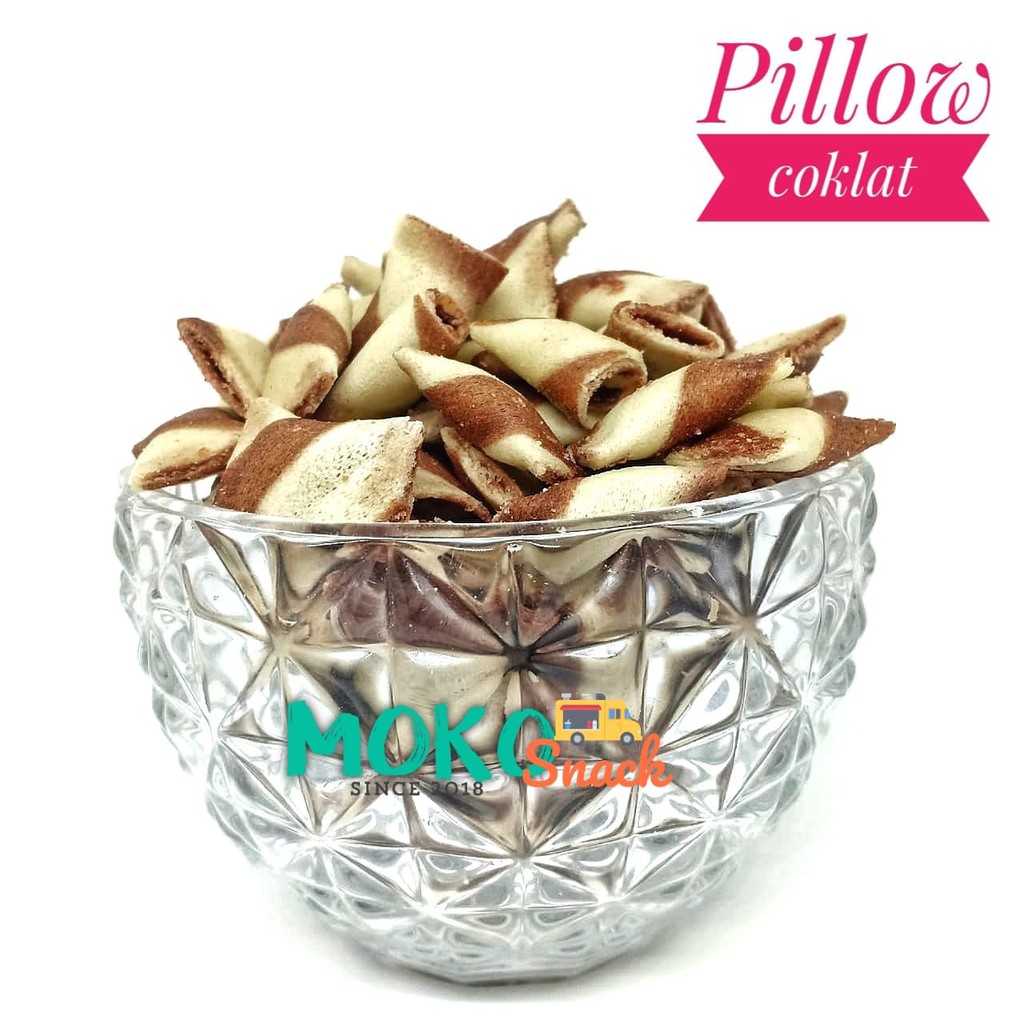 

Snack cemilan pillow coklat 1kg