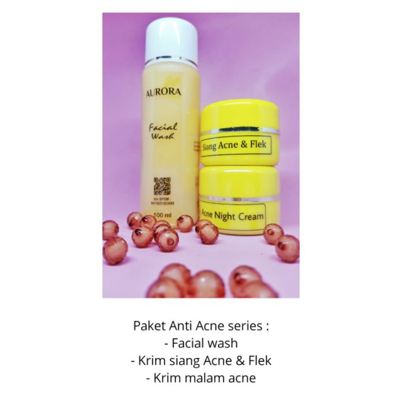 CREAM WAJAH AURORA GLOW ANTI FLEK (READY)