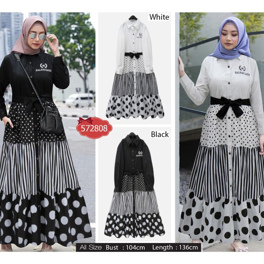 GAMIS voxy polka full kancing