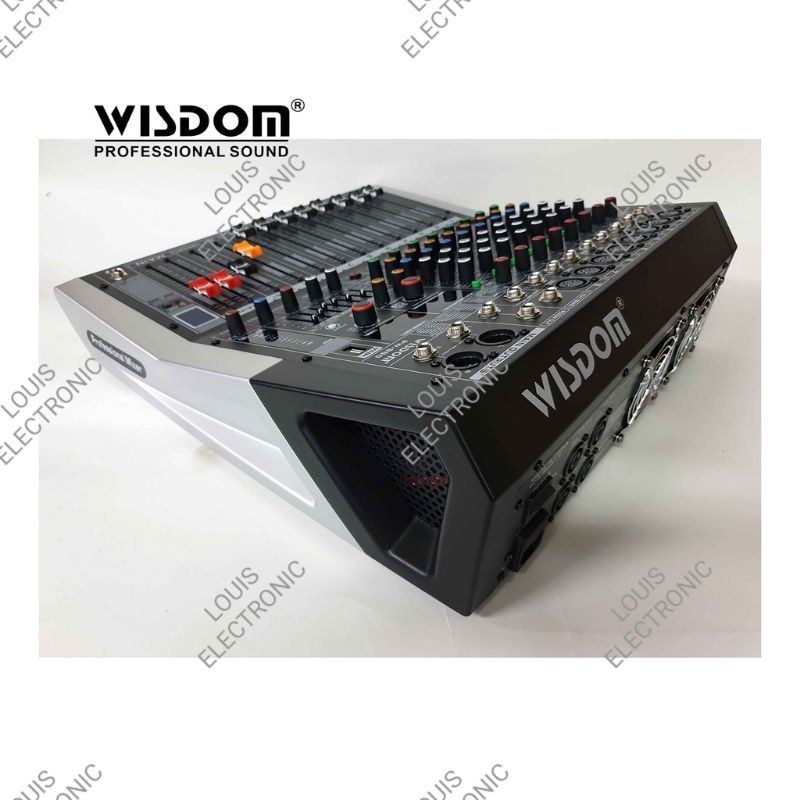 Power Mixer WISDOM PW880 PW 880 PW-880 8 Channel ORIGINAL