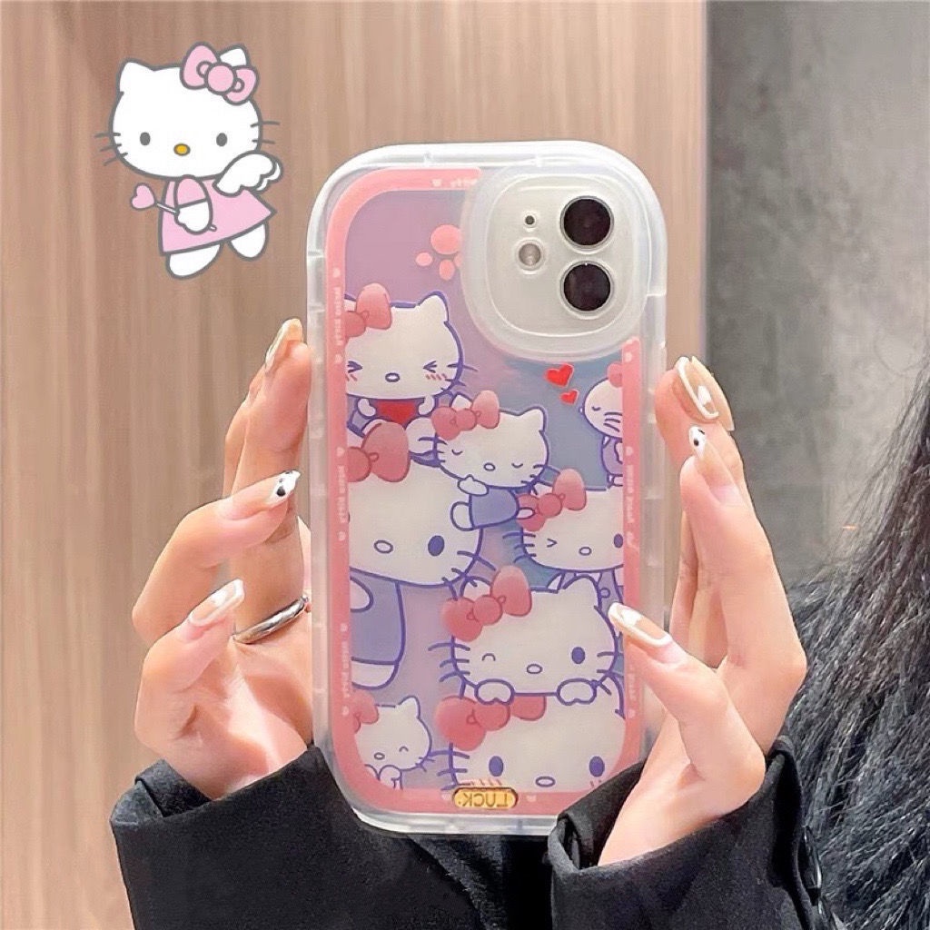 Soft Case Silikon Motif Print Kucing Kecil Untuk IPhone 12 13 11 Pro Max X Xs Max Xr