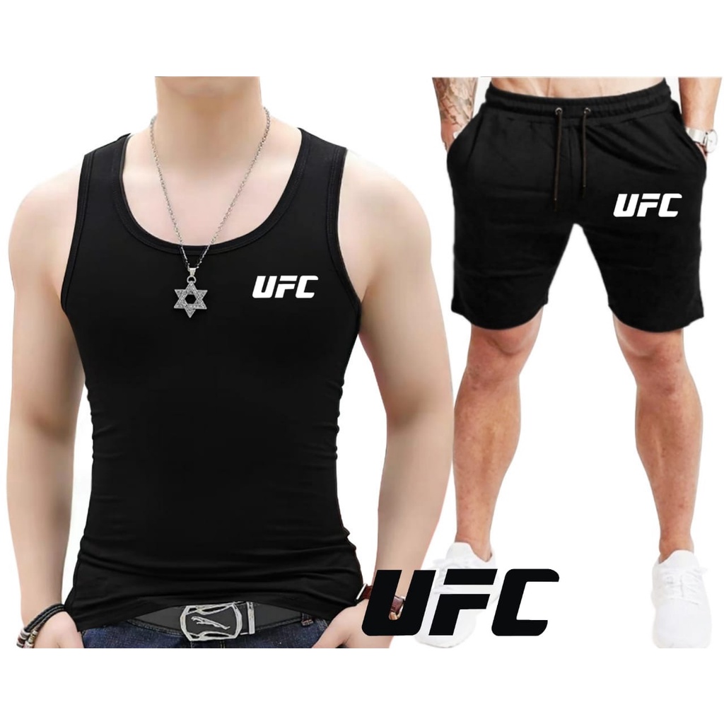 POLILE // setelan UFC / celana pendek pria / kaos / kaos pria / celana pendek