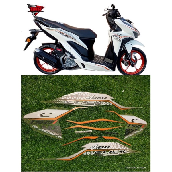 Striping transparan Vario new 125 150 4ROAD